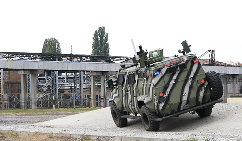 Illustration for article titled Ukraine's Autonomous Car Can Beat Up Your Autonomous Car